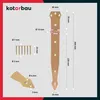KOTARBAU® Záves na dvere 250 mm Pozinkovaný záves na Náhľad obrázku produktu 3