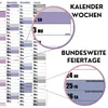 Jahresplaner Wandkalender 2026 - DIN A1 Wandplaner - Großer Produktbild-Vorschau 3
