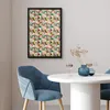 MuchoWow® MuchoWow® Gerahmtes Poster Blumen - Collage - Produktbild-Vorschau 5