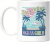 Stay Wild Ocean Child Tasse Weiß Sommer Sonne Surfen Strand Produktbild-Vorschau 1
