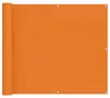 vidaXL Osłona balkonowa Pomarańczowa 100 x 600 cm Tkanina Podgląd zdjęcia produktu 1
