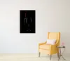 Wallario Poster - Rotwein bei Nacht, Kunstdruck Größe: 61 x Produktbild-Vorschau 2