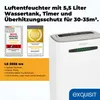 Mobilny osuszacz Exquisit, zbiornik na wodę 5,5 l, 400 W, Podgląd zdjęcia produktu 8