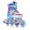 A single inline skate is shown against a white background. Podgląd zdjęcia produktu