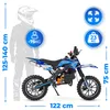 VOLTOURI Mini Cross, benzine, CR49-E | Elektrische start | Productafbeelding-voorbeeld 2