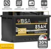 BSA Autobatterie 85Ah 12V Batterie 795AEN ersetzt 70Ah 72Ah Produktbild-Vorschau 3