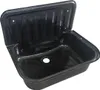 Stahl-Ausgussbecken Granitoptik 50 x 38 cm Produktbild-Vorschau 2