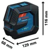 Linienlaser GLL 20-22 G, Baustativ BT 150 Professional Produktbild-Vorschau 3