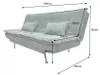 riess-ambiente Schlafsofa JAZZ 190/cm grün Cord 3-Sitzer Produktbild-Vorschau 7