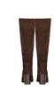 Poelman Damen Stiefel FLEUR Wildleder Blockabsatz 7 cm Produktbild-Vorschau 3
