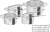 Tefal H852S8 Nordica 4-piece pan set stainless steel/glass Voir les images du produit 16