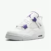 Air Jordans 4 Retro 'Purple Metallic EU: 40.5 Produktbild-Vorschau 2