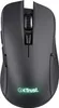 A top-down view of a black wireless mouse on a white background. Produktbild-Vorschau