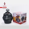 A black pressure cooker and its packaging are displayed against a white background. Anteprima dell’immagine prodotto
