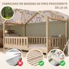 Crazy Pine Hausbett 140x200 cm – Kinderbett aus Naturholz – Produktbild-Vorschau 10