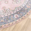 Volero - Teppich Vintage Rund - Lily Medaillon Rosa - Ø 120 Produktbild-Vorschau 4