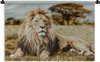 MuchoWow® Wandteppich Wandbehang Löwen - Wild - Afrika Produktbild-Vorschau 1