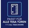 tesa Fliegengitter Adapter für FALT Tür 55415 weiss Voir les images du produit 4
