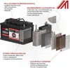 LANGZEIT AGM Batterie 110Ah 12V Solarbatterie Wohnmobil Produktbild-Vorschau 3