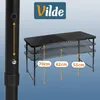Vilde | Stolik campingowy z 4 taboretami zestaw - 120x60 cm Podgląd zdjęcia produktu 9