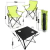 BigDean 2 Stück Campingstuhl mit Campingtisch faltbar – Produktbild-Vorschau 6