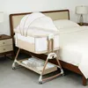 3 in 1 Beistellbett,Babywiege,Reisebett Baby mit Produktbild-Vorschau 1