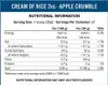 Applied Nutrition Cream of Rice (1000g) Toffee Biscuit - Productafbeelding-voorbeeld 2