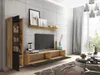A modern living room with a wall-mounted entertainment unit. Náhled obrázku produktu