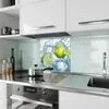 Küchenrückwand Spritzschutz Glas mit Motiv Limetten Produktbild-Vorschau 2