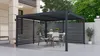 Bioklimatická pergola G21 Austin 4x4 m, antracitová Náhľad obrázku produktu 11