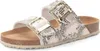 Tamaris Damen Pantolette zwei Riemen mit Tiermuster Produktbild-Vorschau 6