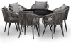 di volio Gartenmöbel Set RIETI - Grau, Sitzgruppe outdoor Produktbild-Vorschau 1