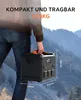 Tragbare Powerstation, 1102.5Wh LiMnFePO4 Akku, 2000W(300W Produktbild-Vorschau 7