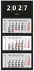 Herlitz 400207936 Herlitz 3-Monats-Wandkalender 2027 Productafbeelding-voorbeeld 2