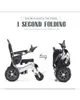 Lehký a skládací elektrický invalidní vozík - Funkce Náhled obrázku produktu 8