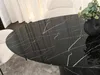 Ovaler Designer-Esstisch 200x100 GERSON - schwarzer Marmor Produktbild-Vorschau 4