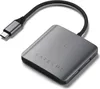 A Satechi USB-C hub is shown on a white background. Produktbild-Vorschau