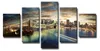Visario Canvas New York Skyline 160x80 cm – 5 delen, Productafbeelding-voorbeeld 1