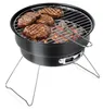 Vilde | Rund Grill Klappbar - 28x26x22 cm - Holzkohlegrill Produktbild-Vorschau 1
