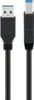 USB-A-auf-USB-B-Kabel, 5 m, schwarz 15 W, 3 A, 5 Gbit/s, Produktbild-Vorschau 1