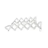 ABJ Séchoir à linge mural pliable blanc 100 cm Voir les images du produit 3