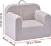 SucceBuy Kindersofa und Kindersessel aus Schaumstoff mit Produktbild-Vorschau 8