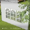 Wasserdichte Pavillon-Seitenwände mit Fenstern, 3x3/3x4 m, Produktbild-Vorschau 6