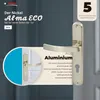 DOMINO Türgriff 72 Drückergarnitur  PZ-Profilzylinder Set | Produktbild-Vorschau 6