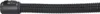 A black, flexible hose with a ribbed texture, attached to a black handle with buttons. Produktbild-Vorschau