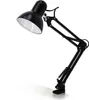 Schul-Schreibtischlampe AURIQ Schwarz 2in1 1xE27 60W Produktbild-Vorschau 4