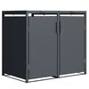 DEGAMO Mülltonnenbox klein 2er MÜNCHEN 115x62x102cm für Produktbild-Vorschau 3