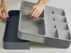 Verk 24358 Kompaktní organizer do zásuvky šedý Náhled obrázku produktu 14