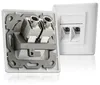 deleyCON Modulo keystone CAT 6a, connettore STP RJ45, 500 Anteprima dell’immagine prodotto 4