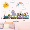 GKA Wandtattoo für Kinder Baby GK81 Zug mit 3 Waggons 6 Produktbild-Vorschau 3
